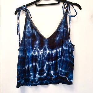 Gypsy 05 Blue Tie-Dye Tank